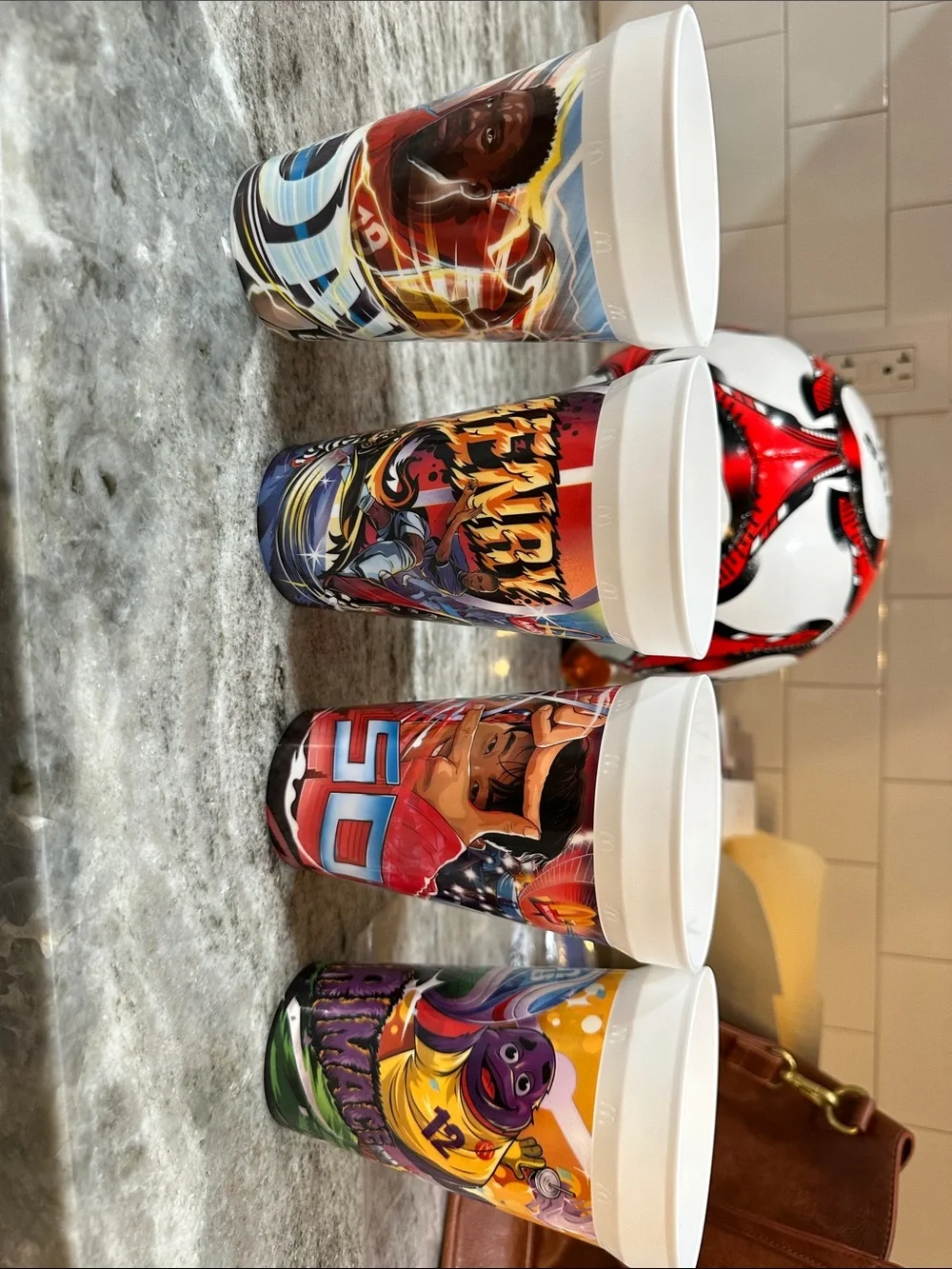 McDonald FIFA World Cup collection. Davies, Henry, Son and Grimace